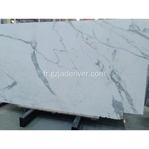 Statuario Marble Stone Marbre blanc pour projet